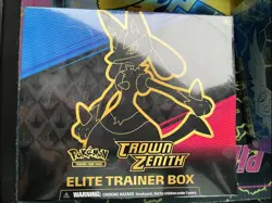 Nintendo Pokemon TCG Crown Zenith Elite Trainer Box - Image 1