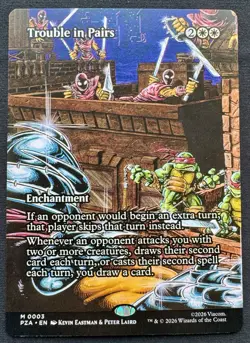 Trouble in Pairs (Borderless) Teenage Mutant Ninja Turtles Source Material... - Image 1