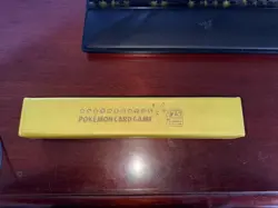 25th Anniversary Golden Pikachu Playmat & Case Pokemon Official Japanese - Image 1