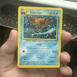 Pokemon TCG Kabutops Neo Discovery Holo Card 6/75 Unlimited Rare LP - Image 4