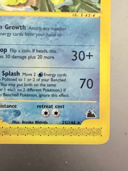 Pokemon Card Politoed 25/144 Skyridge Regular Rare Vintage TCG NON HOLO - Image 3