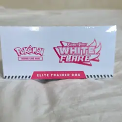 Pokemon Scarlet & Violet White Flare Elite Trainer Box Collectors Edition - Image 5