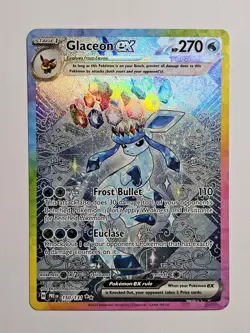 Glaceon EX 150/131 Prismatic Evolutions SIR Special Illustration Pokemon ❄ NM - Image 1