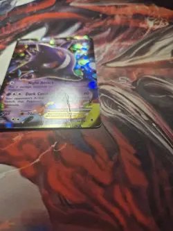 Pokemon Gengar EX Ultra Rare Holo XY Phantom Forces 34/119 HP Heavily Played - Image 4