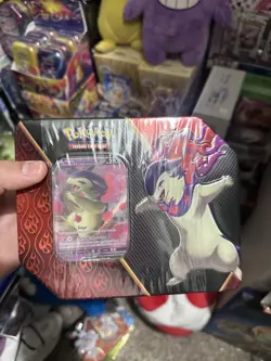 Pokemon Divergent Powers Tin Hisuian Typhlosion V Sword & Shield Factory Sealed - Image 1