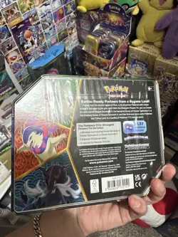 Pokemon Divergent Powers Tin Hisuian Typhlosion V Sword & Shield Factory Sealed - Image 2