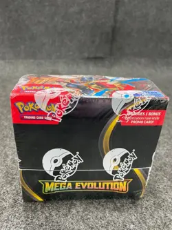 POKEMON Mega Evolution Enhanced Booster Box, WORN BOX - Image 1