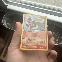 Pokemon TCG Blaziken 5/108 EX Power Keepers Reverse Holo Rare Stamped LP 2007 - Image 1