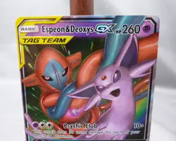 Pokemon TCG: Espeon & Deoxys GX Ultra Rare (72/236) Unified Minds NM - Image 2
