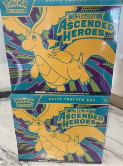 Ascended Hero’s Etb Pokemon Lot Of 2 S ealed - Image 1