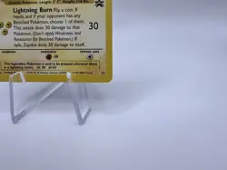 Zapdos #23 Wizards of the Coast Black Star Promo 1999 Vintage Pokemon TCG LP - Image 5