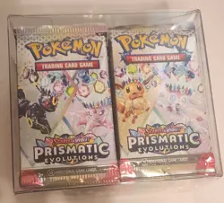 36x Packs Pokemon TCG Prismatic Evolutions Booster Packs BOOSTER BOX - Image 1