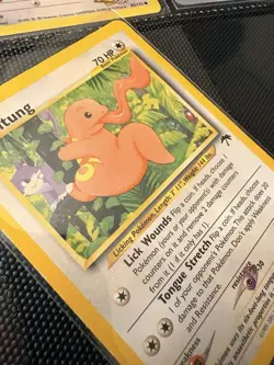 Pokemon TCG Lickitung 16/18 Southern Islands Promo Rare 2001 LP - Image 3