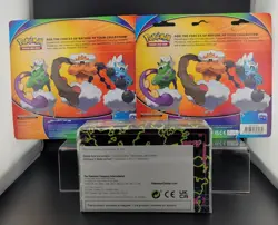 Pokemon Unova Two Pack Blister Forces of Nature Trio Fusion Strike Lot - Image 2