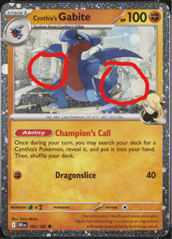 025 Pokemon Cynthia’s Gabite #103 PSA 10 Destined Rivals LOW POP - 2x Swirls - Image 3
