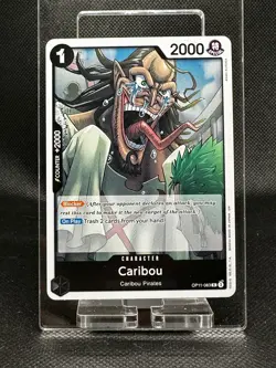Caribou OP11-083 R A Fist of Divine Speed One Piece card game Japanese - Image 1