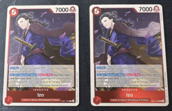 x2 One Piece TCG Izo R EB01-002 Extra Booster Memorial Collection English NM - Image 1