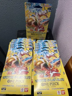 One Piece TCG OP15-EB04 - Sleeved Booster Packs (Lot Of 14) IN HAND Brand New - Image 1