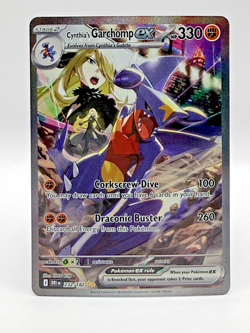 Cynthia's Garchomp ex 232/182 - Destined Rivals Special Illustration Rare - NM - Image 1