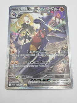 Cynthia's Garchomp ex 232/182 - Destined Rivals Special Illustration Rare - NM - Image 3