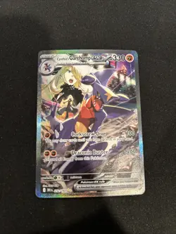 Cynthia's Garchomp EX 232/182 Sv10: Destined Rivals Special Illustration Rare NM - Image 1