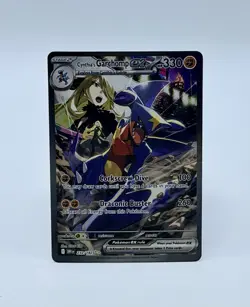 Cynthia's Garchomp ex 232/182 Sv10: Destined Rivals Special Illustration Rare NM - Image 1