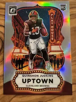 Quinshon Judkins #17 Uptown - 2025 Donruss Optic - RC - SSP - Cleveland Browns - Image 3