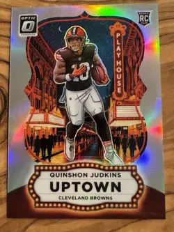 Quinshon Judkins #17 Uptown - 2025 Donruss Optic - RC - SSP - Cleveland Browns - Image 4