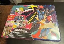 Pokemon 2025 Fall Mega Collector Chest Tin Box - 6 Packs & 3 Foil Cards - Image 1