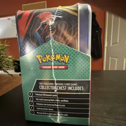 Pokemon 2025 Fall Mega Collector Chest Tin Box - 6 Packs & 3 Foil Cards - Image 5