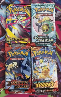 Pokemon Factory Sealed Single Booster Pack 10 Cards - Image 1