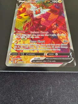 Rotom V Alternate-Art Ultra Rare - POKEMON CARD - LOST ORIGIN - 177/196 NM - Image 3