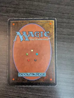 Chaos Orb MTG/Magic Card Signed by illustrator Mark Tedin LP to MP+ Condition - Image 3