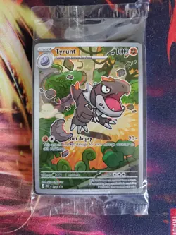 Tyrunt 070 Promo Card SEALED Prefect Order Etb Promo Full Art NM - Image 1