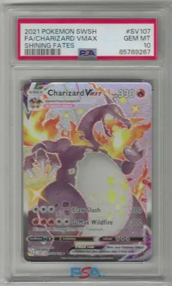 2021 Charizard VMAX SWSH Shining Fates Pokemon PSA 10 - Image 1
