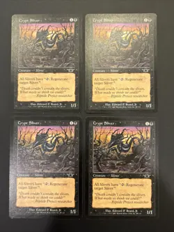 4x Crypt Sliver Legions Magic MTG LP - Image 1