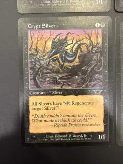 4x Crypt Sliver Legions Magic MTG LP - Image 4