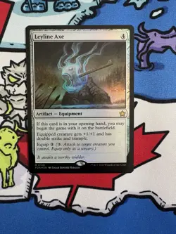 Leyline Axe x1 Mtg Foil Foundations - Image 1