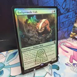 Badgermole Cub Avatar: The Last Airbender Foil Read Description - Image 2