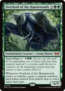 MTG Overlord of the Hauntwoods Duskmourn House of Horror Promo Pack NM - Image 1