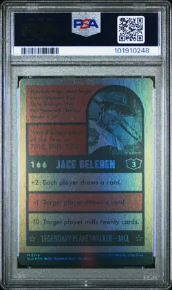 Jace Beleren Magic: The Baseballing Foil PSA 9 MTG Secret Lair Drop #746 - Image 2
