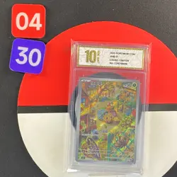 2025 Pokemon Chinese CSV4C 130/129 AR Bramblin Grade10 - Image 1