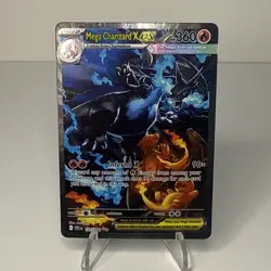 Mega Charizard X ex Pokemon TCG: Phantasmal Flames 125/094 SIR - Image 1