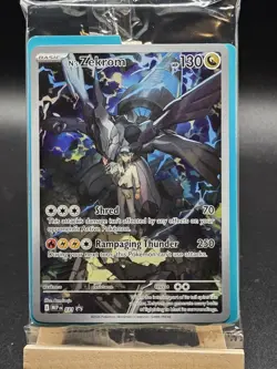 Pokemon Ascended Heroes N’s Zekrom Promo 031 Sealed Rare Full Art - Image 1