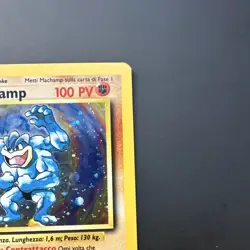 Pokemon Machamp 8/102 Base Set 1st Edition Holo Italian Stage 2 100 HP Wizards - Image 3