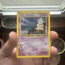 Pokemon TCG Slowking Neo Genesis 14/111 Unlimited Holo Rare HP - Image 2