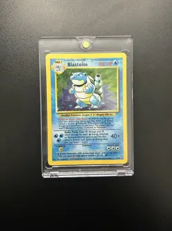 Pokemon Blastoise - Base Set (BS) 2/102 100 HP Holo Rare - LP SHIPS FAST! - Image 1