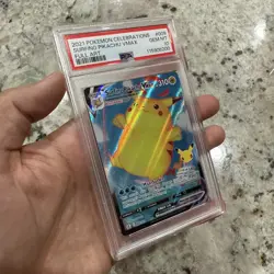 PSA 10 Surfing Pikachu Vmax 009 Pokemon Celebrations 2021 Full Art - Image 3
