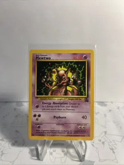 Mewtwo Pokemon The Movie Card Black Star Promo #14 RARE Pokemon Card - Image 1