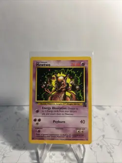 Mewtwo Pokemon The Movie Card Black Star Promo #14 RARE Pokemon Card - Image 2